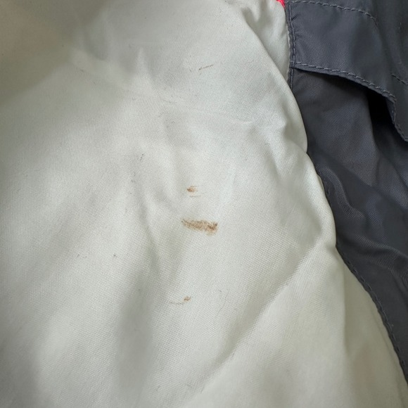 Vintage Nike Colorblock Windbreaker Jacket Men's Size L Black Gray Pink White - Picture 10 of 10